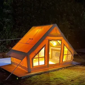 JTS 0205 6㎡ Classic Inflatable Camping Tent 300D Oxford 3000mm Waterproof Air Tent with Plato PVC Air Column