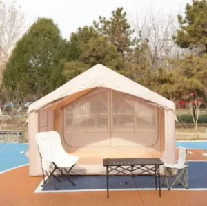 JTS 0216 7.5㎡ Classic Inflatable Camping Tent 420D Oxford 5000mm Waterproof Air Tent with 500G PVC Tarpaulin Floor