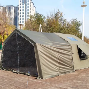 JTS 0225 320*500*220cm Inflatable Tent 210g TC Cotton 5000mm Hydrostatic Head