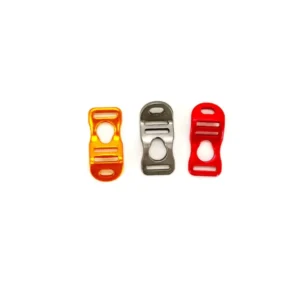 JW-213 Lightweight Aluminum Alloy Tent Accessories Foot Rope Buckle Camping Fixing Anti-Slip Rope Buckles
