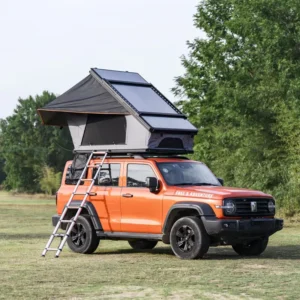 JWL-012 Aluminum Wedge 4-Season Hardshell Rooftop Tent for Overlanding and Off-Road Camping