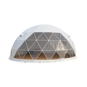 Jinglufa Clear Four Season Family Party Tent House with Hot Galvanized Steel Frame One Bedroom & Living Room Custom Logo
