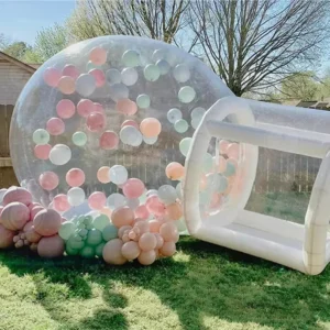Kids Inflatable Crystal Igloo Bubble Dome Tent