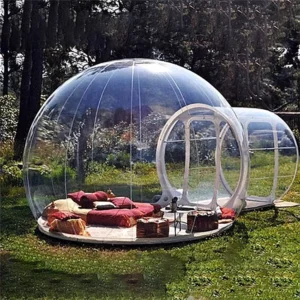 Kids Outdoor Event Clear PVC Inflatable Dome Bubble House Tent with Blower