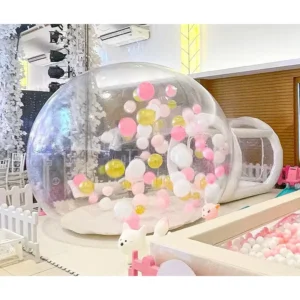 Kids Party Balloons Fun House Giant Clear Inflatable Crystal Igloo Dome Bubble Tent Transparent Bubble House