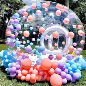Kids Party Balloons House Giant Clear Inflatable Crystal Igloo Dome Transparent Inflatable Bubble Balloons House
