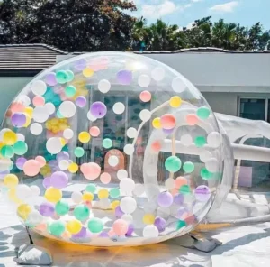 Kids Party Bubble Bounce House Clear Inflatable Crystal Igloo Dome Bubble Tent Transparent House