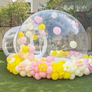 Kids Party Giant Clear Inflatable Crystal Igloo Dome Balloon Bubble Tent House
