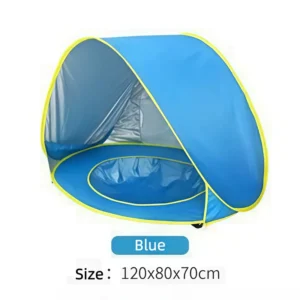 Kids Pop-Up Beach Tent, One-Bedroom, UV Protection, Outdoor Camping