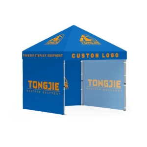 Large 10x20ft Pop-Up Tent Double-Sided Custom Artwork Waterproof Commercial Tent