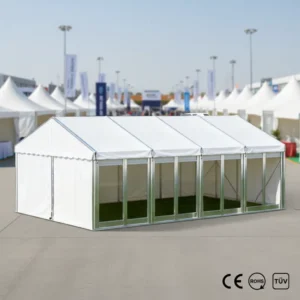 Large 15x30m Outdoor Trade Show Tent for Events Temporary Exhibition Showrooms in Malls Portable Outdoor Tent