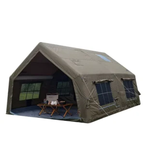 Large 17 Square Meter Portable Rescue Tent Oxford Cloth UV Resistant One Bedroom Living Room for Large Families Camping