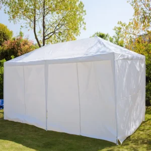 Large 3x6m Collapsible Booth Canopy Tent Outdoor Camping&Hiking Awning Tents for Events Party