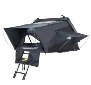 Large Aluminum Alloy Frame Rooftop Tent with 300kg Load Capacity Camouflage Style Quick Automatic Opening