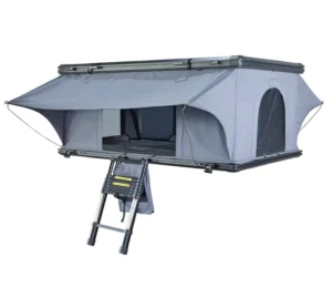 Large Aluminum Alloy Frame Rooftop Tent with 300kg Load Capacity Camouflage Style Quick Automatic Opening