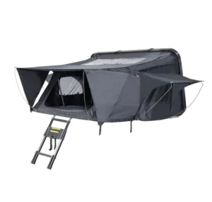 Large Aluminum Alloy Frame Rooftop Tent with 300kg Load Capacity Camouflage Style Quick Automatic Opening
