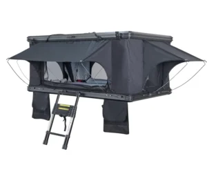 Large Aluminum Alloy Frame Rooftop Tent with 300kg Load Capacity Camouflage Style Quick Automatic Opening