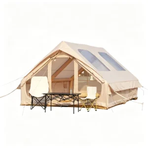 Large Camping Tent Single Bedroom Air Tent Waterproof for Private Outdoor Glamping Space