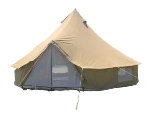 Large Canvas Bell Tent Waterproof Outdoor Camping Tent