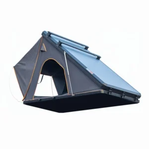 Large Capacity Aluminum Hard Shell Roof Tent Box Waterproof for Family Road Trip
