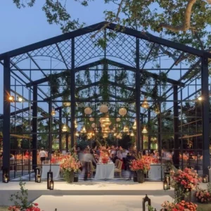 Large Custom Size Waterproof Transparent Wedding Marquee Tent Durable Structure Frame Tent For Outdoor Party Events