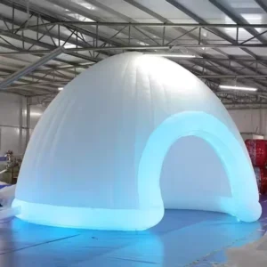 Large Dome Wedding Party LED Light Inflatable Tent for Outdoor Events