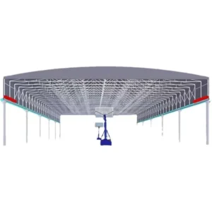 Large Electric Steel Movable Retractable Canopy Tent Waterproof Windproof Anti-UV Oxford Fabric 7 Person All-Season Outdoor