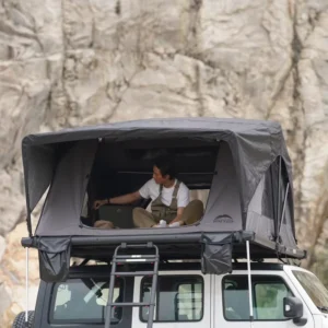 Large Family 4-6 Person Soft Shell Foldable Rooftop Tent for SUV, Jeep, and Truck