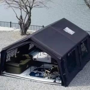 Large Family Party Outdoor Double Prefabricated House Foldable 6-Season 4-Season Tent Oxford One Bedroom