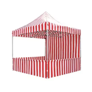 Large Folding Canopy Tent Custom Printed Steel Frame PVC Fabric Waterproof for Outdoor Events
