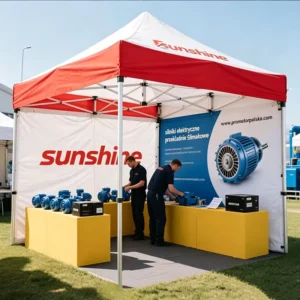 Large Folding Trade Show Canopy Advertising Tent