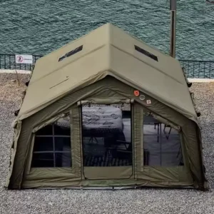 Large Full-Air Inflatable Camping Tent, Outdoor Canopy, 1 Room, Oxford Fabric, Family Camping