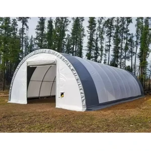 Large Heavy Duty PVC Roof Cover Waterproof Outdoor Temporary Industrial Shelter Steel Frame Barn Canopy Storage Tents