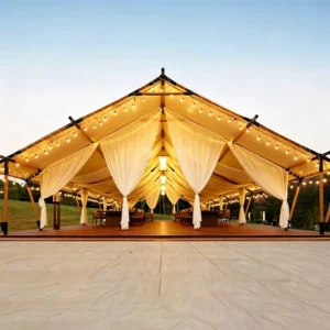 Large Hotel-style Event Tent Waterproof European Marquee Mid-sized Ceremonial Tent for Wedding Celebration Banquet Exhibition