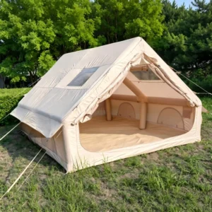Large Inflatable Camping Tent 3 4 Person Rainproof Sun Shelter Awning Tent for Outdoor Party
