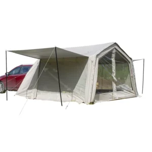 Large Inflatable Car Tailgate Camping Tent with Quick Opening Folding Design Rainproof UV Sunshade Canopy for 8+ People
