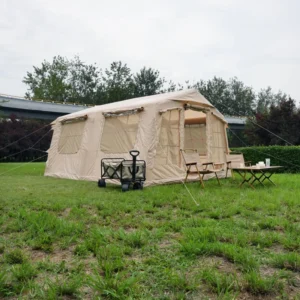 Large Inflatable Family Camping Tent 3.6×3.8×2.2m Oxford Portable Air Tent for Camping Glamping and Campsite Supply