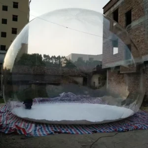Large Inflatable Transparent Bubble Tent with Air Blower for Children Parties, Playgrounds, and Ball Pools