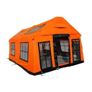 Large Luxury Oxford Fabric Inflatable Airtight Camping Tent Waterproof and Durable for Outdoor Camping