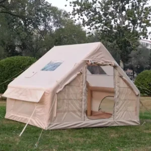 Large Luxury Waterproof Durable Airtight Inflatable Tent Oxford & PVC Fabric for Family Outdoor Travel & Camping