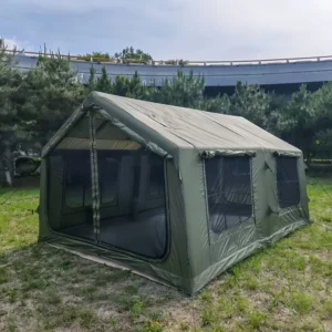 Large Luxury Waterproof Inflatable Airtight Camping Tent Durable for 5 6 7 Persons Outdoor Adventure Essentials