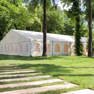 Large Marquee Outdoor Sailcloth Party Tent for Event Pole Tent Strech Wedding Tent for 100 People