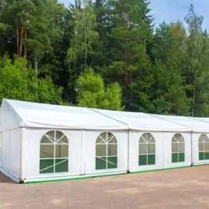 Large Marquee Outdoor Sailcloth Party Tent for Event Pole Tent Strech Wedding Tent for 100 People
