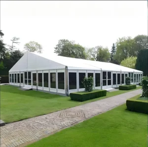 Large Modern PVC Marquee Tent for Indoor Events High End Luxury Entertainment at Food Music Trade Shows