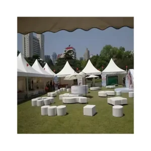 Large Modular Trade Show Tent for Outdoor Events 3x3m 5x5m 6×6 10×10 Red Pagoda Marquee