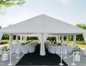 Large Outdoor Aluminum-Profile Marquee Event Tent for Wedding Banquets
