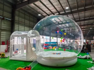 Large Outdoor Clear Inflatable Bubble Tent for Camping, Gardens, and Kids’ Play