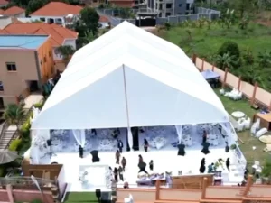 Large Outdoor Curved Aluminum PVC Four Season Event Tent Arc Roof Design Modular Construction for Exhibition