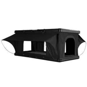 Large Outdoor Four-Season Rooftop Tent for 4×4 Cars, Aluminum Poles, Oxford Fabric, Quick Automatic Opening, >3000mm Waterproof