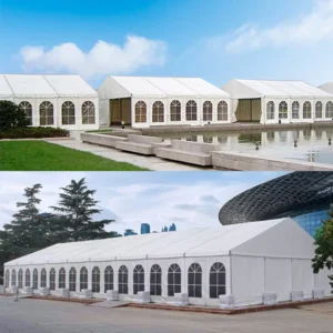 Large Outdoor Glamping Wedding Party Marquee Tent for 100 People Events